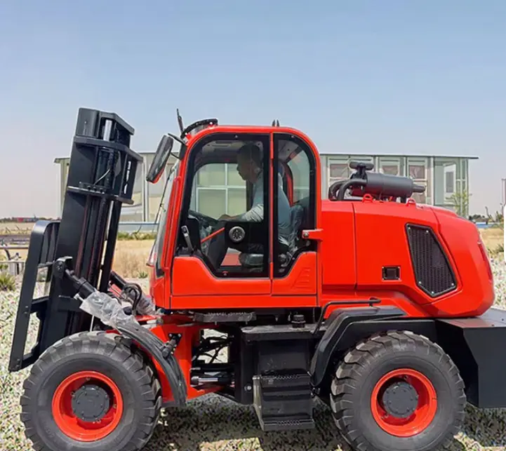 New Rough Terrain Forklift 3 Ton Diesel