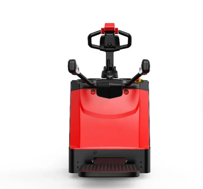 Factory New 2-Ton Stand-On Electric Pallet Truck Lithium-ion Battery Electric Hand Pallet Truck