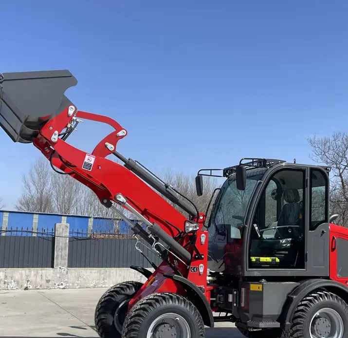 Small Micro Mini Wheel Loader Front End Loaders