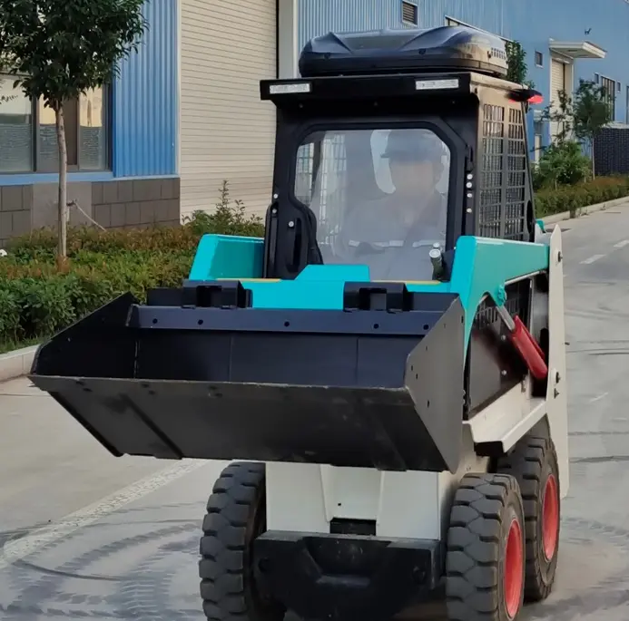 SW36E Electric Skid Steer Front Loader Wheel Loader