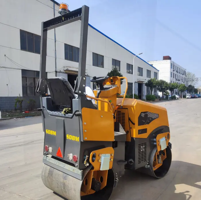2 Ton Diesel Engine Mini Compactor Road Roller