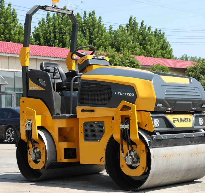 Euro 5 EPA Single/double Drum Vibrating Compactor Road Roller