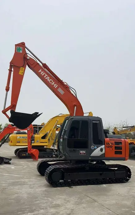 Efficient 12Ton Hitachi ZX120 Excavators Original