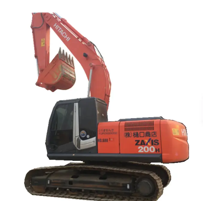 Famous Brand Low Hour Hitachi Zx200 Zx200-3 Crawler Excavator