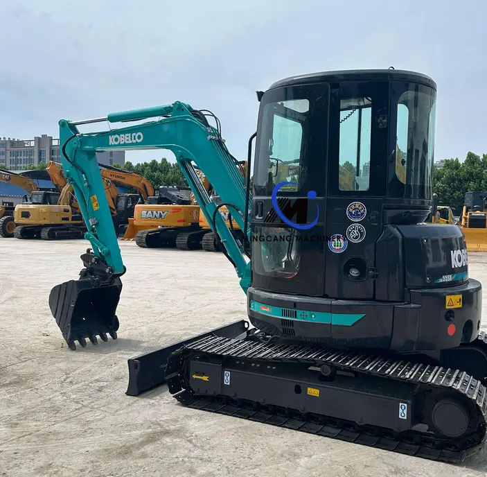 Kobelco SK55SR Excavator 5.5 Ton Mini Crawler Digger Machine