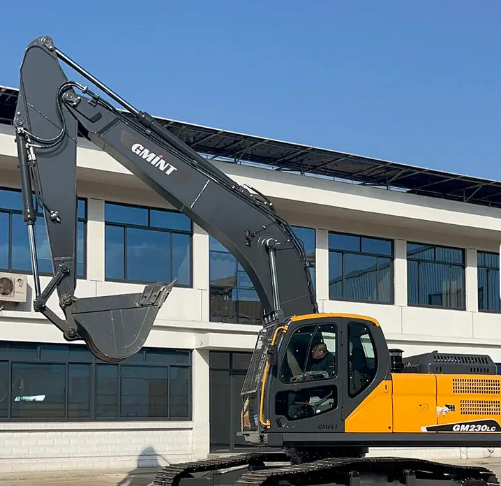 Doosan Hyundai 23 Ton 220 225 Heavy Duty Long Arm Hydraulic Crawler Excavator