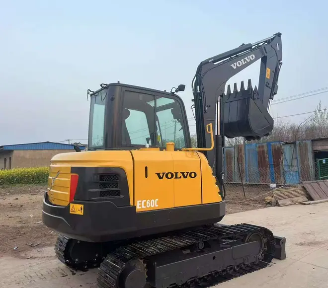 Original Volvo 60 Excavator EC55 EC60D EC75D EC80D Hydraulic Crawler Excavator