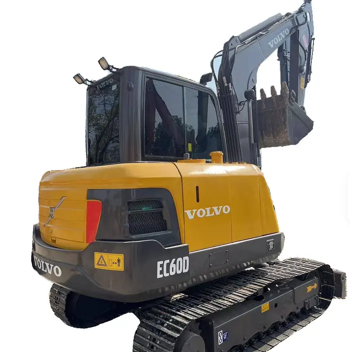 Volvo EC60 6 Ton Mini Hydraulic Crawler Excavator Original