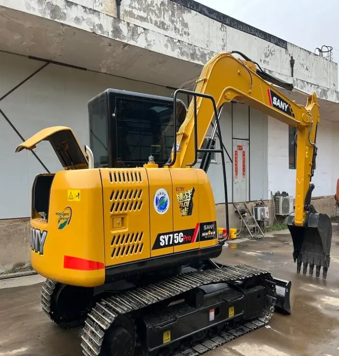 SANY 75 New Excavator SANY SY75C 7ton