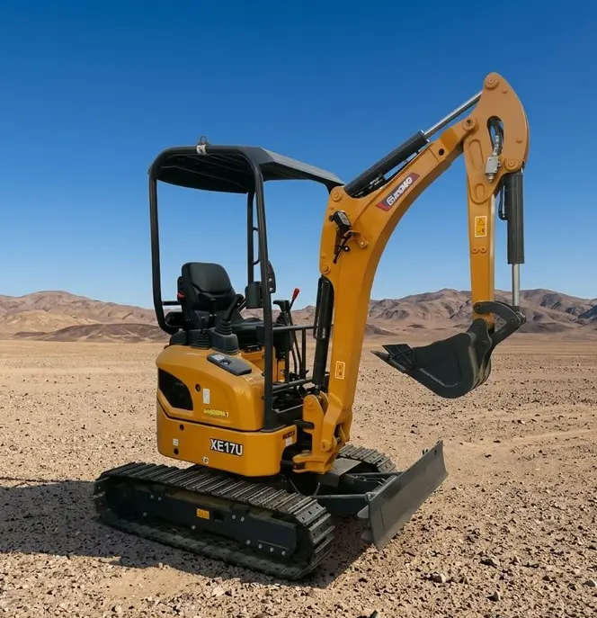 Brand New XCMG XE17U Mini Excavator 1.7Ton Kubota Engine