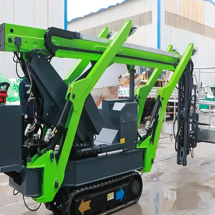 Cherry Picker Tracked Hydraulic Boom Lift Aerial