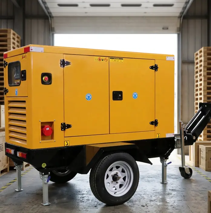 diesel Generator Comler Mobile Generator Sets 30-50kw Construction Engineering